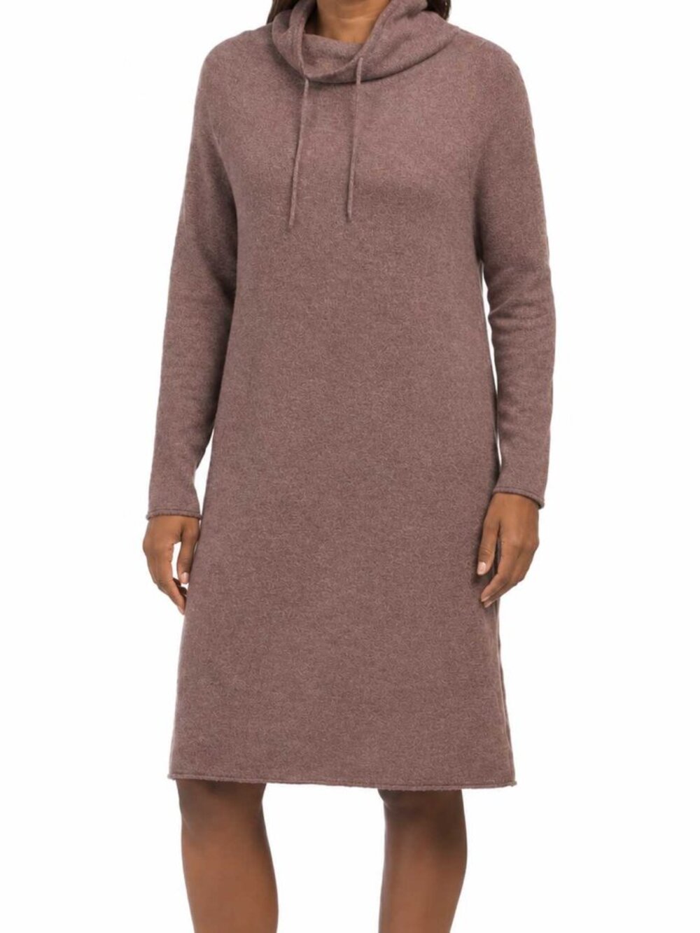 Tahari Cashmere Cowl Neck Dress Medium